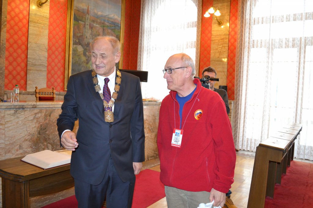 Privítanie hostí zrazu u primátora mesta  2.2.2017