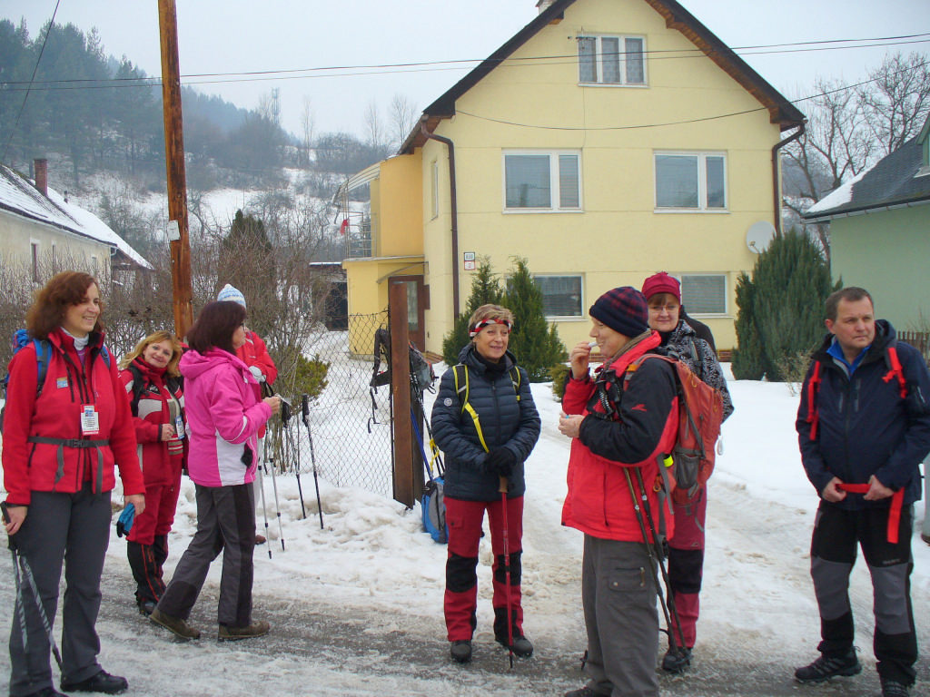 P2 Tlstá hora 1208m 3.2.2017