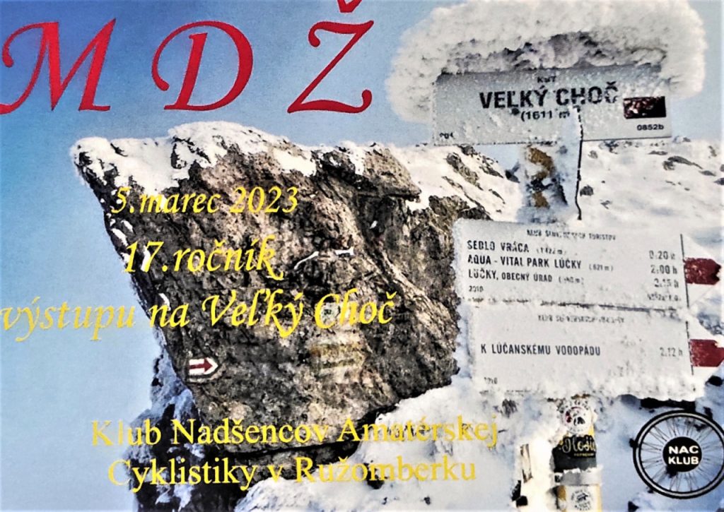 5.3.2023 VÝSTUP NA VEĽKÝ CHOČ Z PRÍLEŽITOSTI SVATKU MDŽ